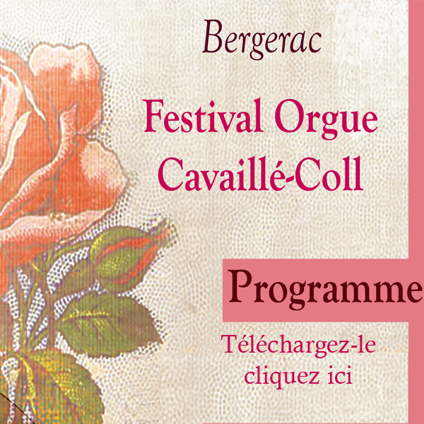 Programme Festival CAVAILLE-COLL  découvrir